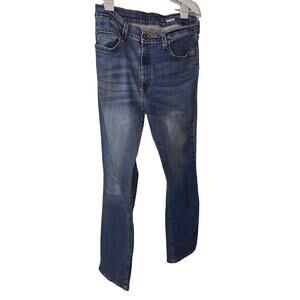 George Blue Straight Jeans Classic Style Mens 32 X34